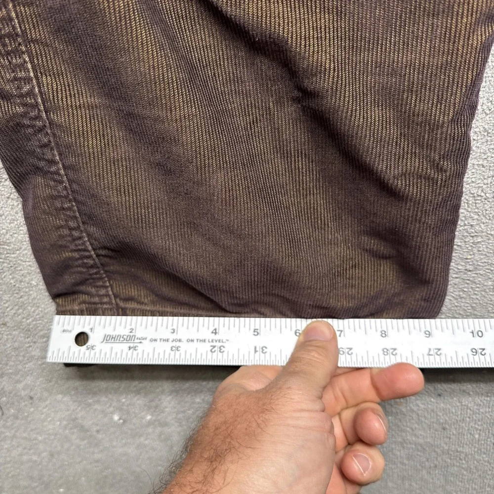 The North Face Brown Corduroy Pants Outdoor Hiking Workwear Mens 30 Straight Fit